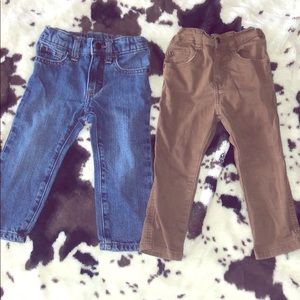 2 pairs of Wrangler Jeans 2T Slim Straight fit